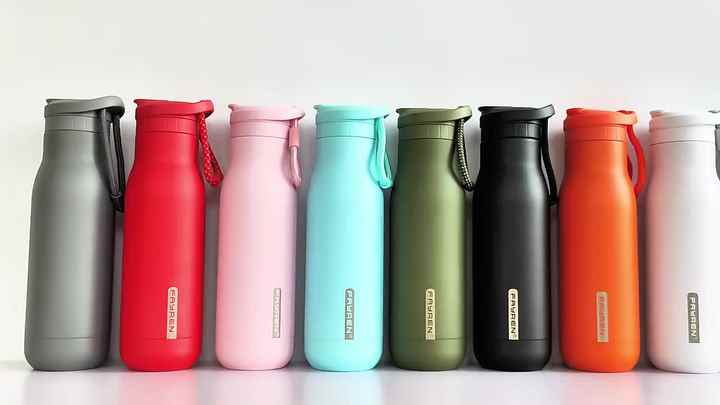 Private Label Stainless Steel Wide Mouth Double Wall Insulated Vacuum ...