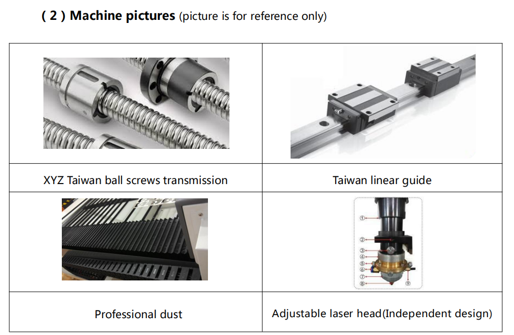 1300x2500mm worktable  laser edge cutting machhine for advetising