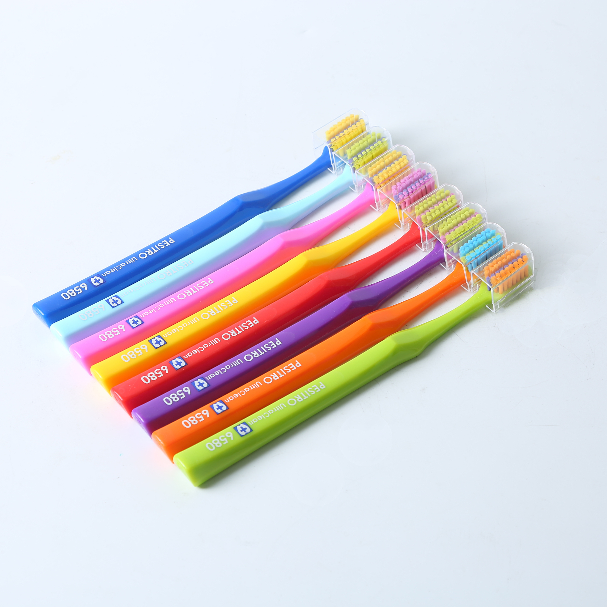 Новый дизайн, ультразвуковая Ортодонтическая зубная щетка Pesitro 6580, Филамент 0,10 мм, сравните с зубной щеткой 5460