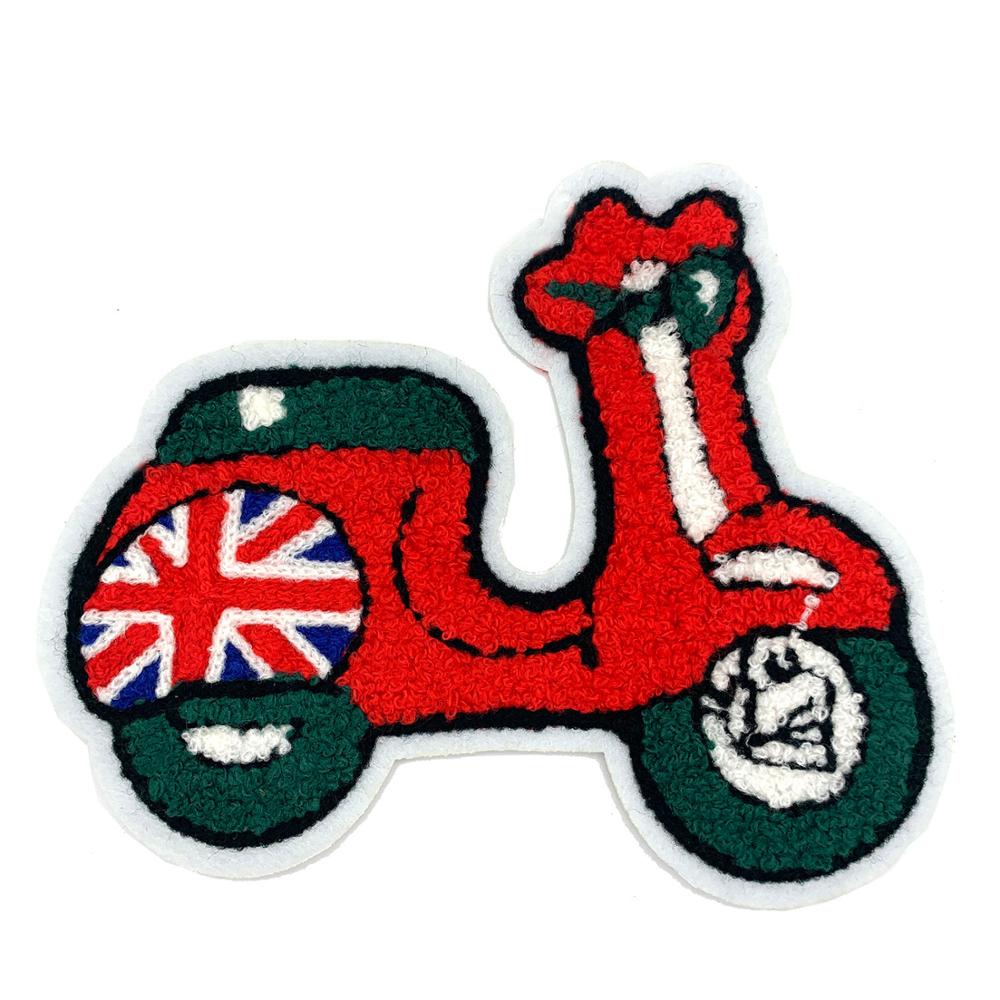 /"JUMBO SIZE/" Skull Cross Lady Rider Motorcycle Back Embroidered iron on patches