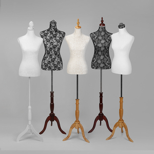 Full Body Adjustable Tailoring Female Mannequin Half Body