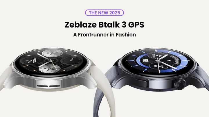 Zeblaze Btalk GPS Smart Watch da uomo pollici con schermo - Main Image