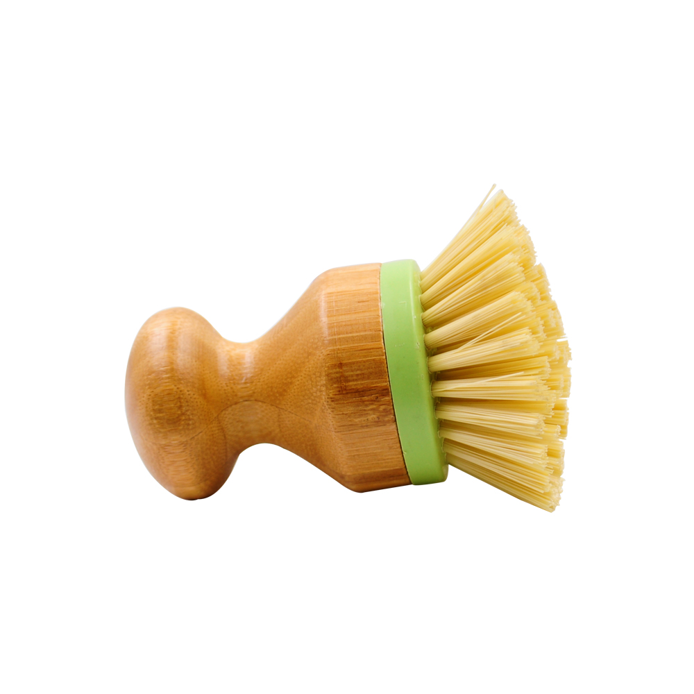 Natural wood bristles Kitchen bamboo Dish washing Pot brush for cleaning usage