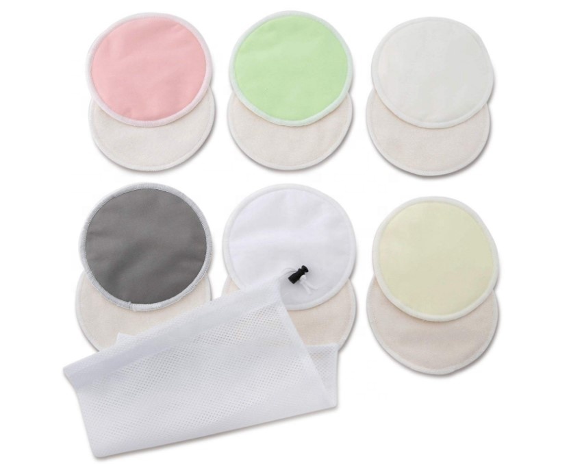 Органическая Экологически чистая многоразовая Подушечка Для Удаления бамбукового волокна, Подушечка для кормления для мамы