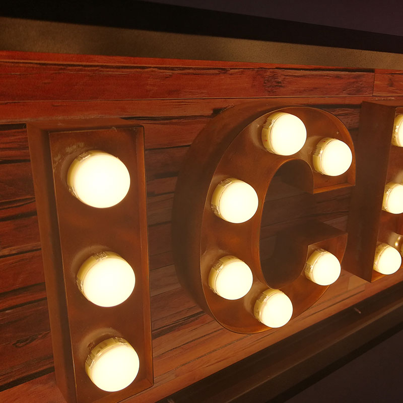 Luzes de parede dobra 5v rebow flex led neon sign