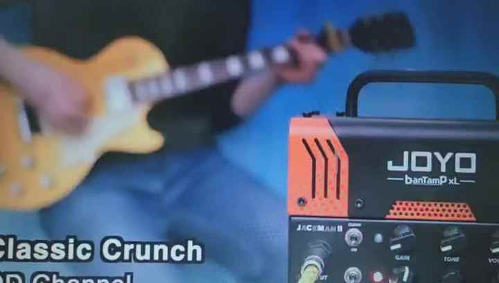 JOYO Jackman 2 - Dual Channel Tube Amp for Electric Guitar