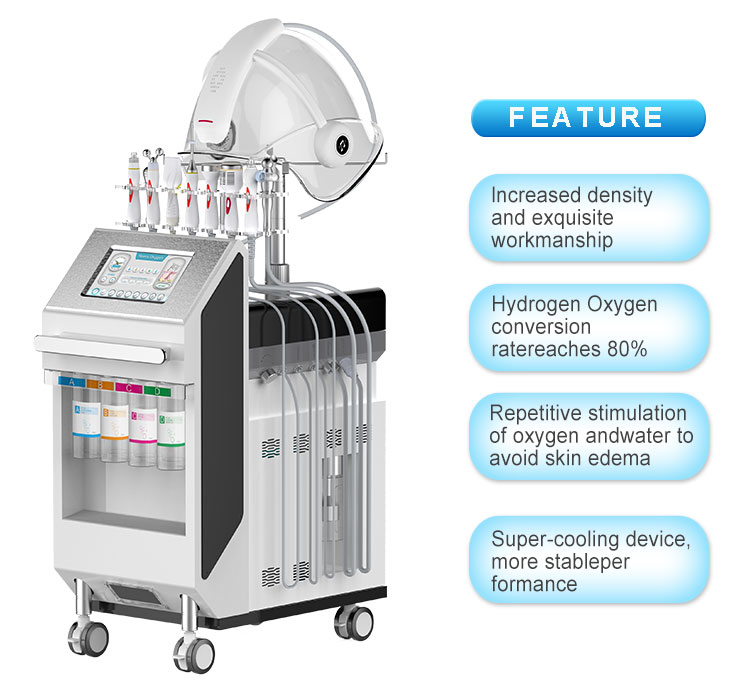 Oxygen Jet Face Care Beauty Machine For Wrinkle Removal Skin Tightening Lifting Anti-Aging Skin Care Rejuvenation