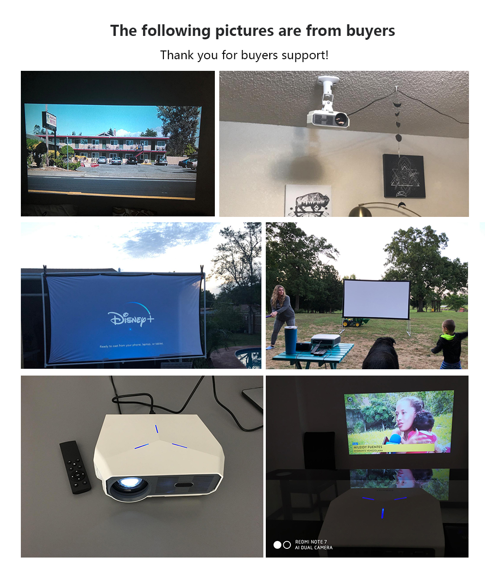 Big screen 3D hologram projector 4K for your home cinema