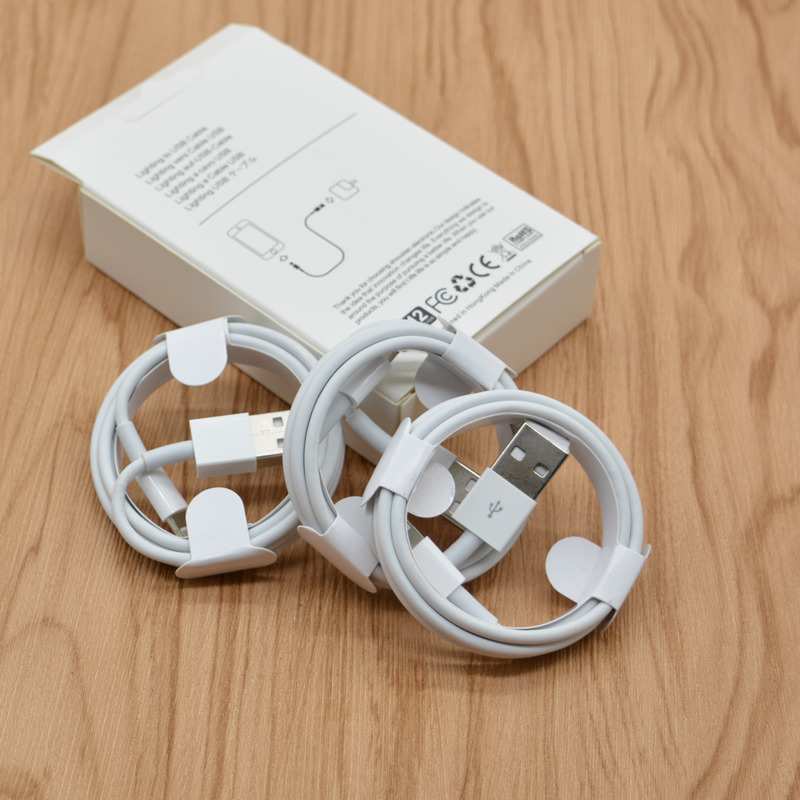 Оригинальный 1 м 8pin usb-кабель для передачи данных (синхронизации) и зарядки кабель для передачи данных для iPhone 7 6 6 8 5S зарядное устройство для iPhone 6s plus iPad Air Pro для iPhone XS MAX XR X ча