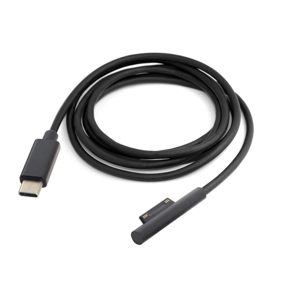15V поверхности подключаться к USB-C зарядный кабель переменного тока для Microsoft Surface Pro 6 5 4 3 Surface Book, поверхности, поверхность ноутбука