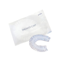 Custom environmental protection, plastic disposable transparent plastic pe baby shampoo cap