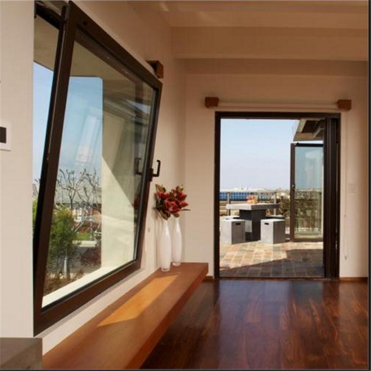 الألومنيوم الميل وبدوره النوافذ/الألومنيوم الثلاثي الزجاج مزدوجة المزجج النوافذ والأبواب