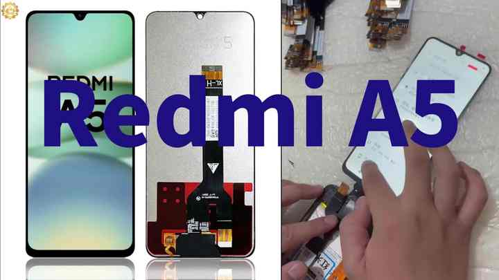 Écran LCD Complet + Châssis Original Pour Redmi A5 - Neuf Avec Outils Et Colle