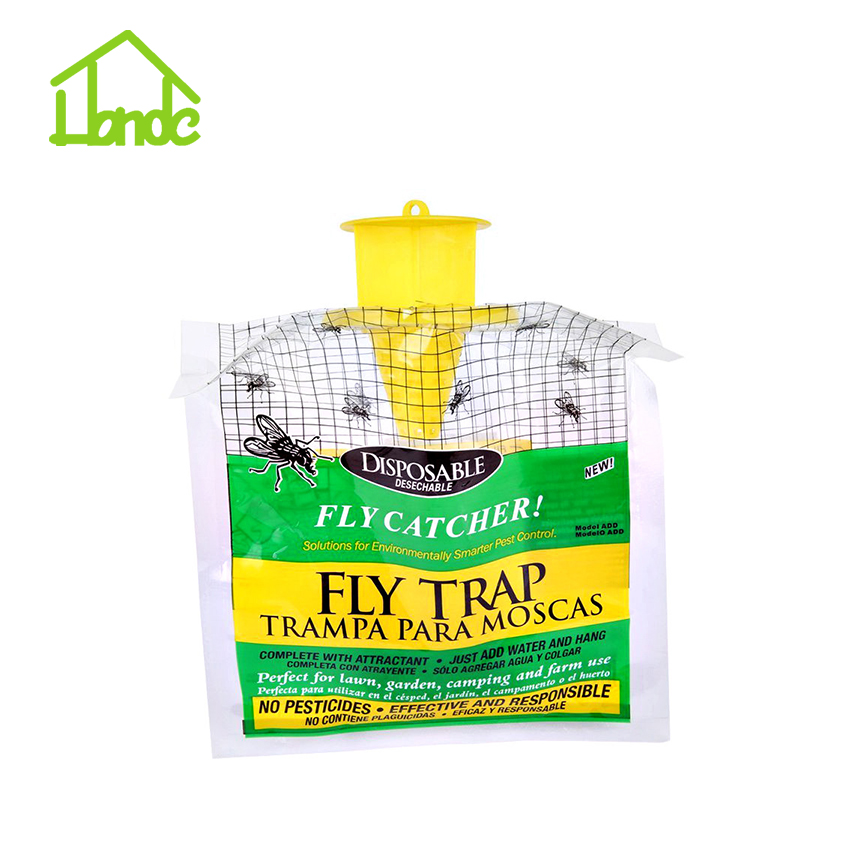 Disposable Hanging Fly Trap Insect Trap Fly Catcher Plastic Hanging Fly Trap Bag High Effective Pest Control