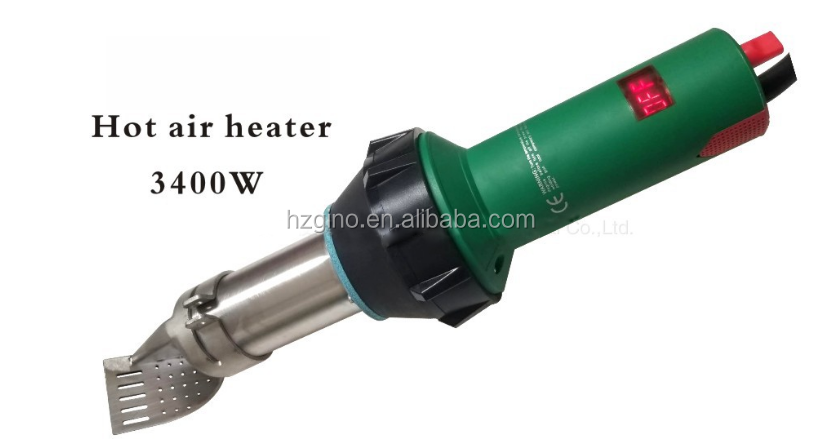 3400w advertising cloth PVC film material Inkjet cloth hot air welding machine / splicing machine