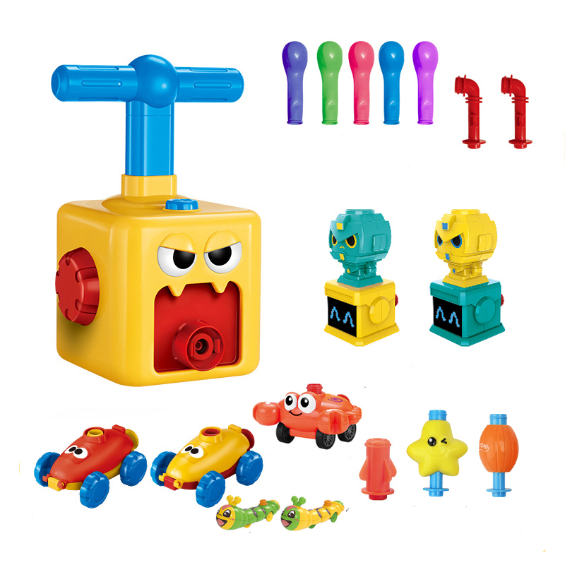 Новый стиль, аэродинамические автомобили, игрушки, воздушный насос, автомобиль, научный эксперимент, игрушка, ручной насос с нажимом, воздушный насос, Мощный воздушный шар, гоночный автомобиль