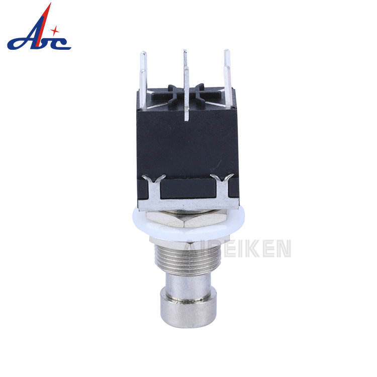 DPDTラッチオンオンフットスイッチギターエフェクトペダルメタル