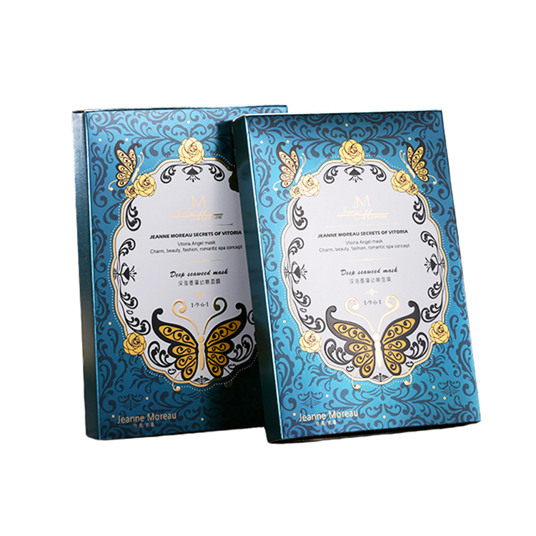 Recycled printed paper box fashion design boxes custom packaging box