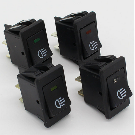 12v 35a Universal Auto Truck Light Lamp Rocker Switch Led Asw
