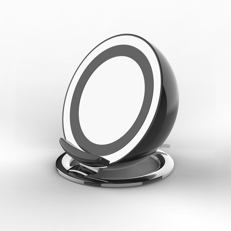 Лидер продаж 2021 Amazon 4 в 1 BT 5,0 3 Вт портативный динамик с беспроводным быстрой зарядкой Qi для телефонов Iphone 12 и Samsung Huawei