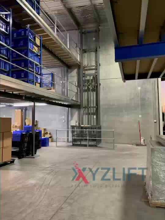 Customized Small Compact Hydraulic Light-duty Two Goods Lift with CE ...