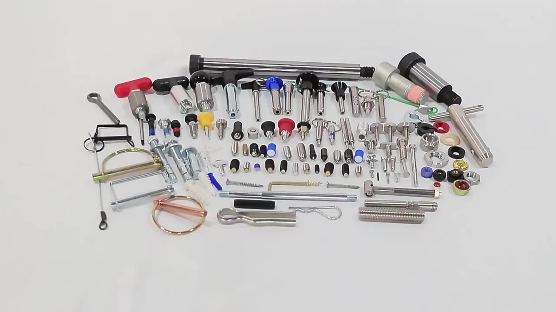 Sourcing Map Kugelverriegelungsstifte, 304 Edelstahl, 8 Mm Durchmesser, 16 Mm Nutzlänge