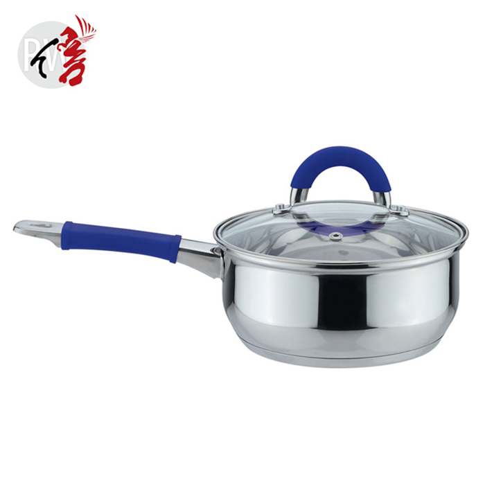 Stainless Steel Belly Shape Design Soup Coffee Pot Butter Warmer Set of 3