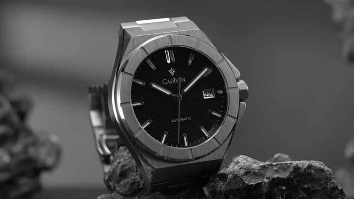 CADISEN 8242 Men's Automatic Mechanical Watch, 100M Waterproof