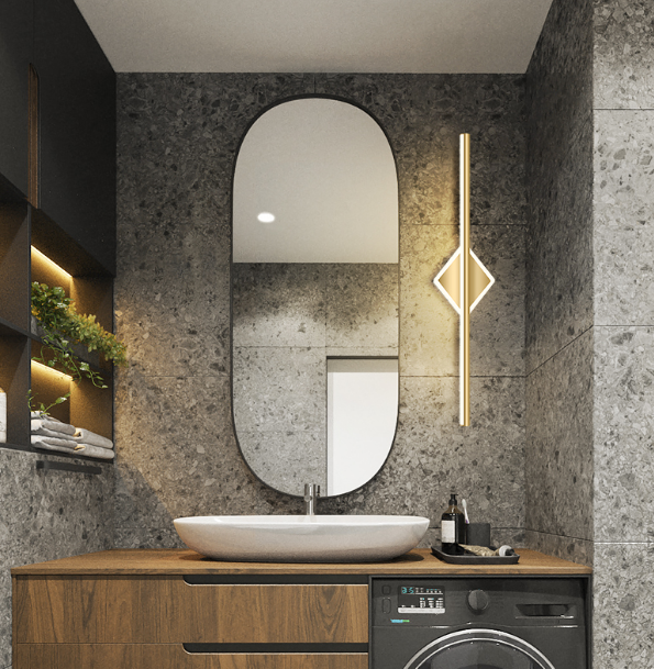 vanity wall lights brass bathroom mirror light led front lamp make up lamp