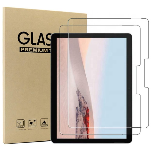 Кристально прозрачное 0,33 мм закаленное стекло Асахи Противоударная защита экрана для Surface Go 2