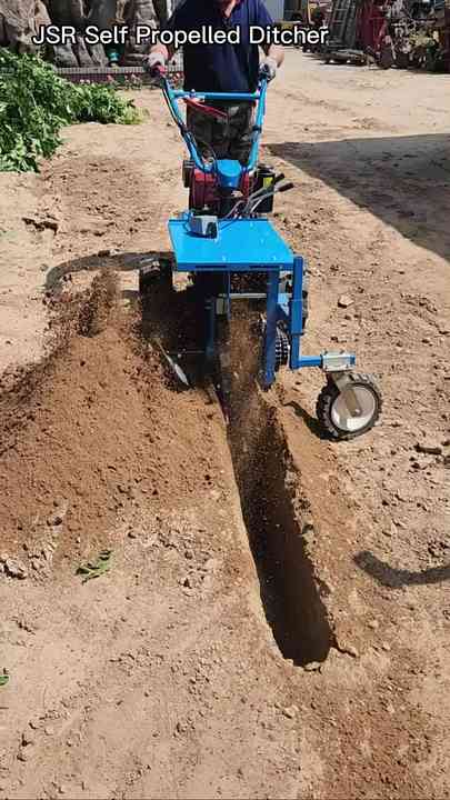 Automatic Agricultural Trencher Machine Rock Trenching Ditch Machine ...