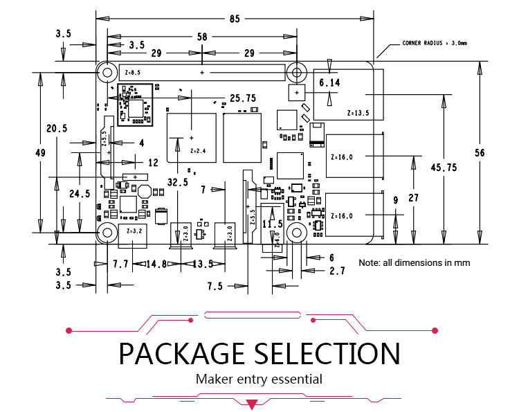 Raspberry Pi 4 modèle B 2 Go/4 Go/8 Go de RAM + boîtier + ventilateur + dissipateur de chaleur + adaptateur secteur + carte SD 32/64 Go + câble micro pour RPI 4B