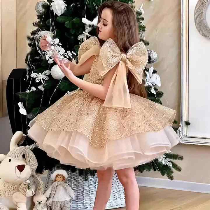 Fairy Tale Dreamy Candy Color Flower Tulle Haute Couture High Quality  Wedding Birthday Girl Princess Party Dress with Train