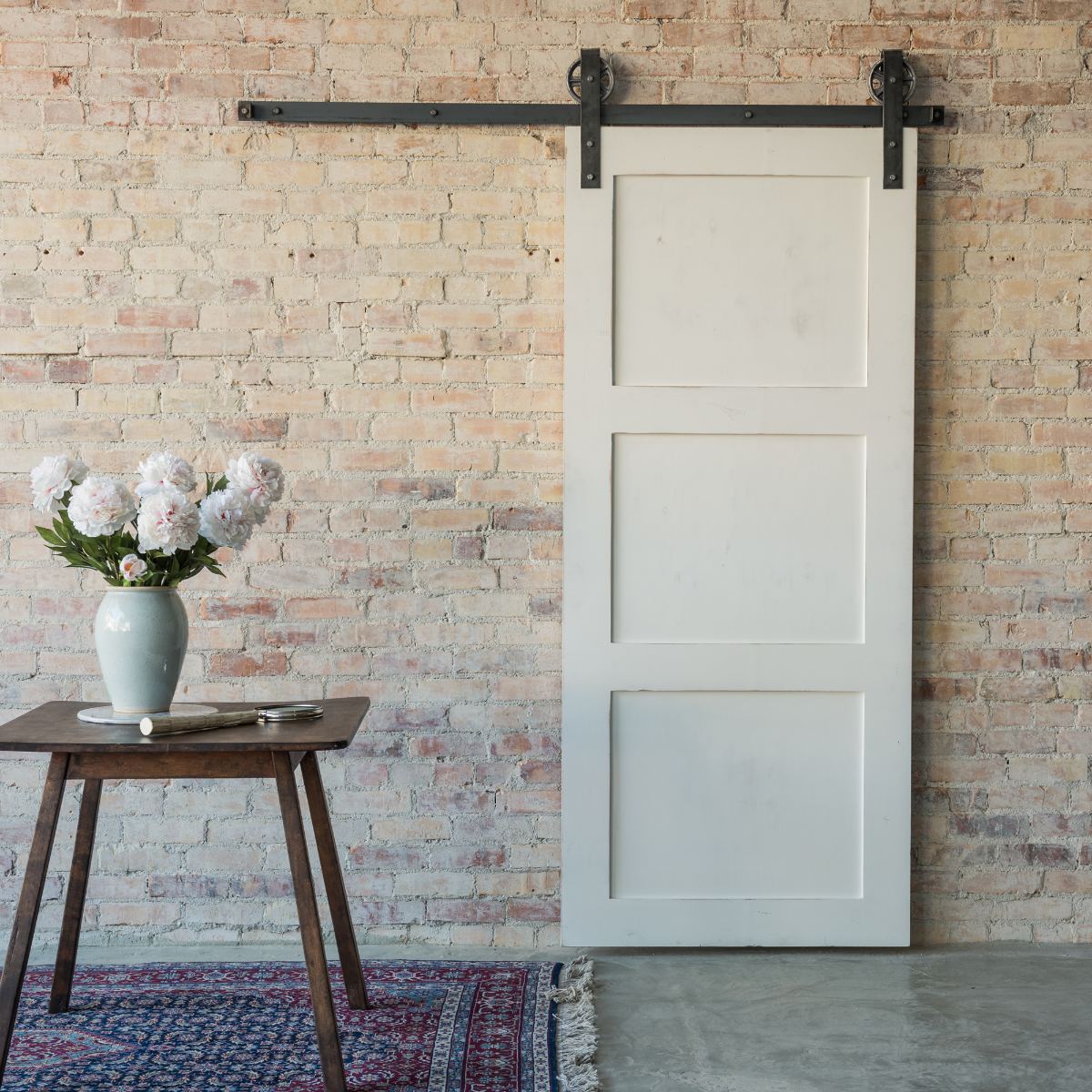 Europa design moderno oscillante tasca barn door con hardware scorrevole kit