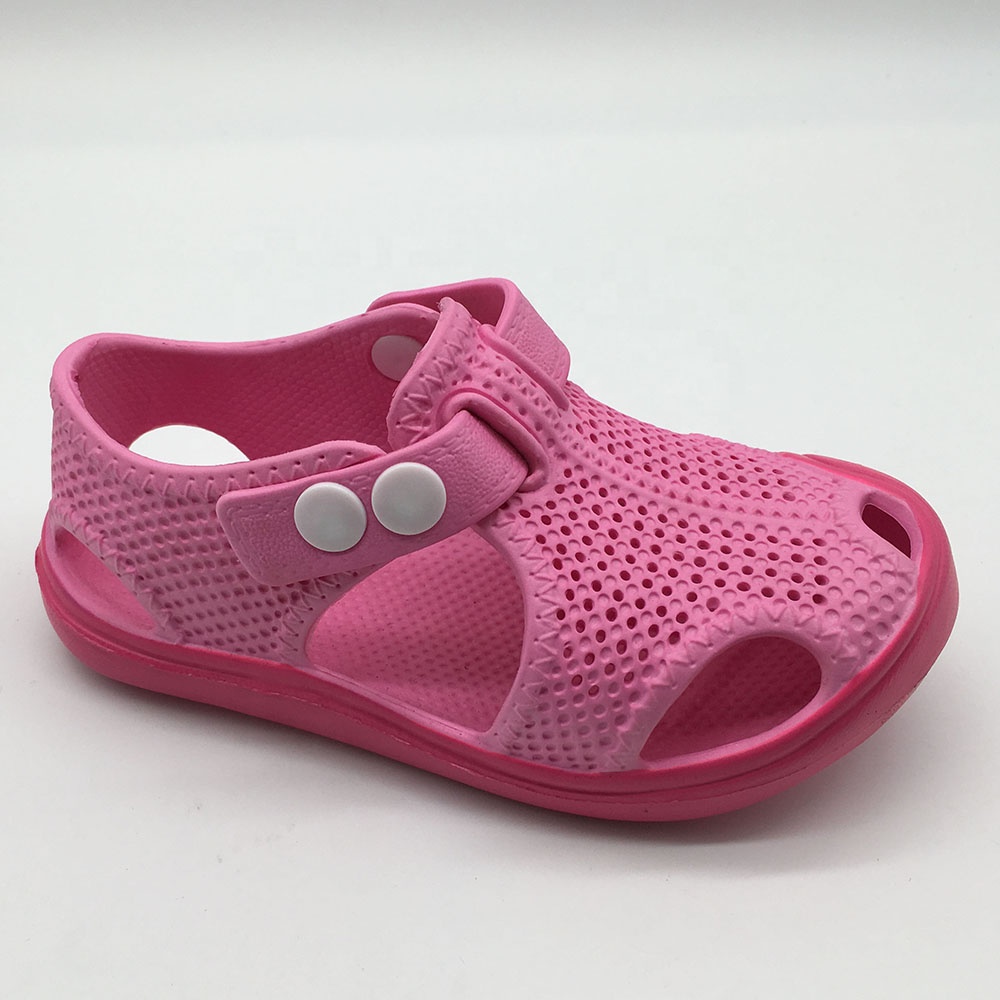 Садовые сабо для девочек, обувь для воды, легкие летние тапочки, пляжные тапки EVA