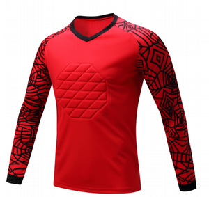padded goalkeeper jersey