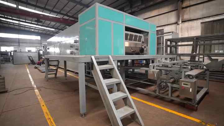 2025 PLC Controlled High Capacity Automatic Rotary Paper Pulp Egg Tray ...