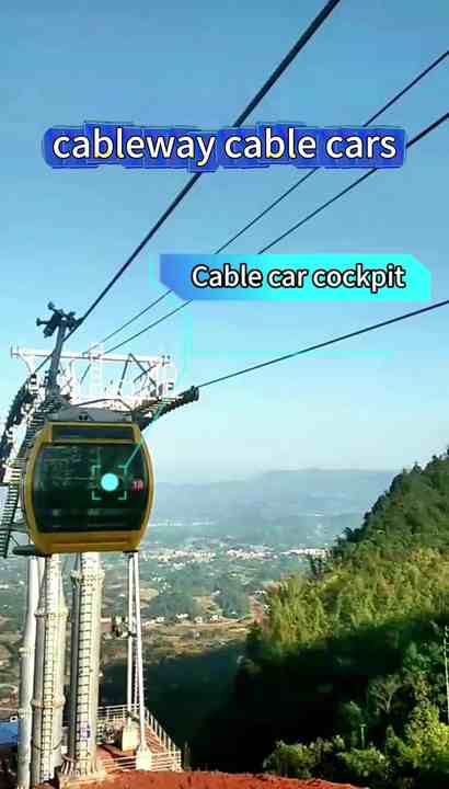 Outdoor Amusement Cable Car Ropeway Aerial Lift Gondola Tramway ...