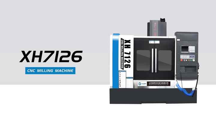 Classic 4 Axis CNC Milling Machine - XH 7126 & 7132 with GSK980MDI