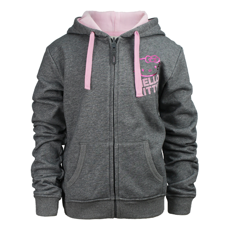 Новинка, популярный стиль, весна-осень 2021, Молодежная, детская, повседневная спортивная одежда для девочек, вязаный свитшот с капюшоном на молнии