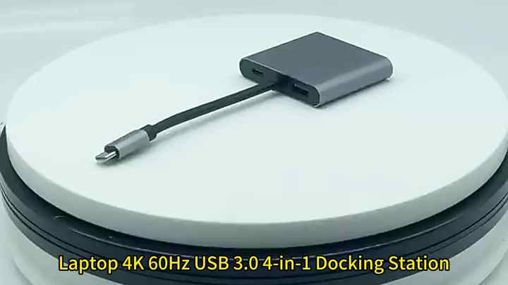 Adattatore USB C A HDMI 4K 3-in-1: Porta USB 3.0 E Ricarica 100W Per MacBook, IPad Pro, Chromebook - 5