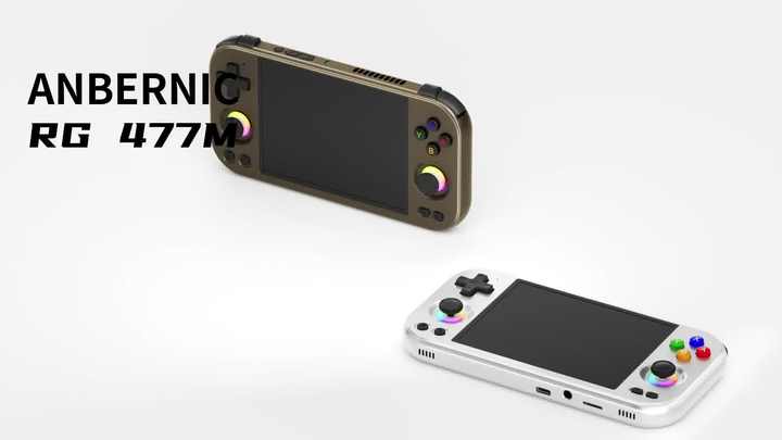 Anbernic RG477M Game Console - 4.7-Inch Touch Screen, Android 14