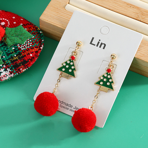 flashing christmas earrings wholesale
