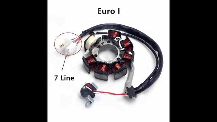 YBR125 Motorcycle Inner Rotor Kit - Ignition Stator Coil