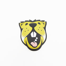 High-quality Printed Pattern Clear Transparent Acrylic Photo Frame fridge magnet