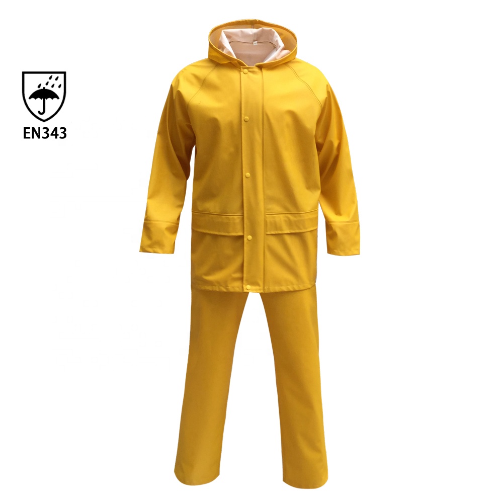ouxiuli Women Fashion Waterproof Outdoor Active Hooded Rain Trench Jacket Coat