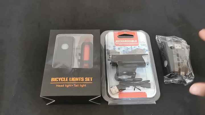 Lumiere velo avant et arrière, ipx6 USB rechargeable LED vélo lumière Lumiere velo avant et arrière, ipx6 USB rechargeable LED vélo lumière