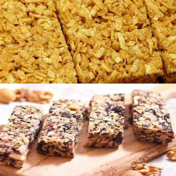 Tiết Kiệm Năng Lượng Đậu Phộng Kẹo Máy Ép Ngũ Cốc Bar Snack Máy Thực Phẩm