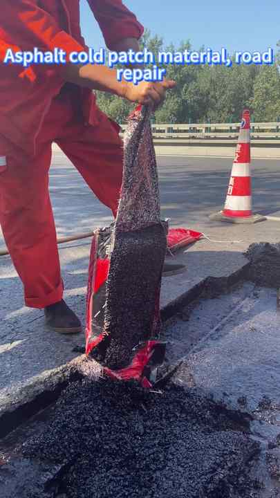 Cold Mix Asphalt 25kg Bag Cold Patch Asphalt Bitumen Cold Asphalt Road ...