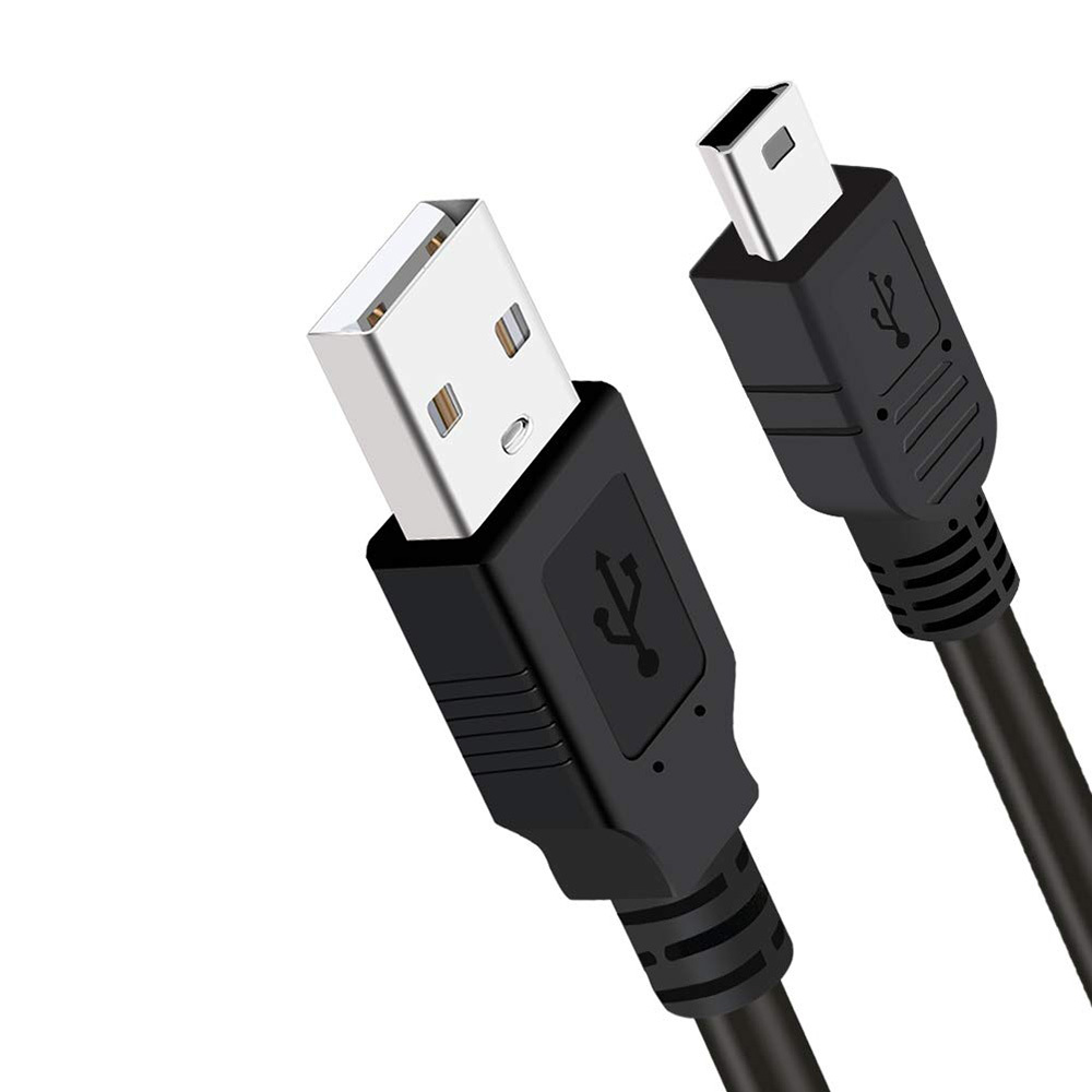 Кабель зарядного устройства XANUAN USB 2,0 для передачи данных, шнур 1,5 м типа A-Mini B, мини USB-кабель для контроллера GoPro Hero 3 HDPS3, сотовых телефонов, MP3